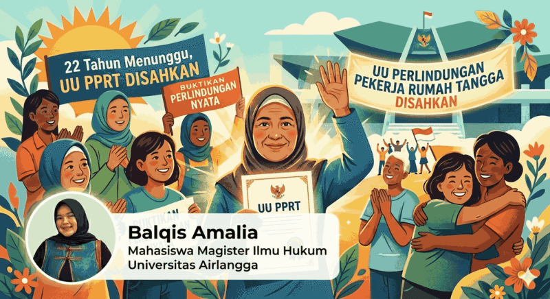 Balqis Amalia (Mahasiswa Magister Ilmu Hukum Universitas Airlangga)