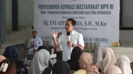 Taufan, S.H.,M.H, dalam acara 