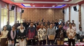Serikat Pengajar Hak Asasi Manusia (Sepaham) Indonesia bekerja sama dengan Yappika dan Sorot Kamera FHISIP Universitas Mataram menggelar Uji Publik Rancangan Undang-Undang Hak Asasi Manusia (RUU HAM) di Ruang Sidang Utama (Aula Prof. Zainal Asikin) FHISIP Universitas Mataram, Selasa, (30/6/2026). Foto : Dok. Istimewa