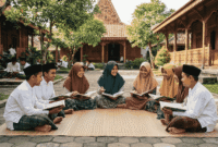 Pertanggungjawaban Hukum dan Menakar Urgensi Perlindungan Anak dari Kekerasan di Pondok Pesantren. Ilustrasi : Gemini.AI