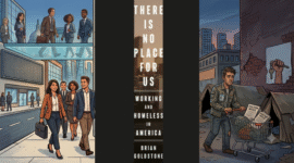 Buku There Is No Place for Us: Working and Homeless in America, by Brian Goldstone (Crown). Ilustrasi: Gemini AI
