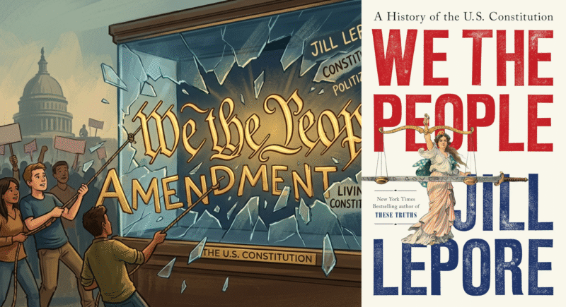 Buku We the People: A History of the U.S. Constitution, by Jill Lepore (Liveright). Ilustrasi: Gemini AI