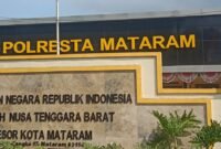 Kepolisian Resor Kota Mataram (Polresta Mataram). Foto : Dok. Istimewa 
