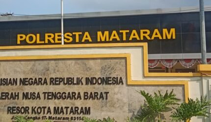 Kepolisian Resor Kota Mataram (Polresta Mataram). Foto : Dok. Istimewa