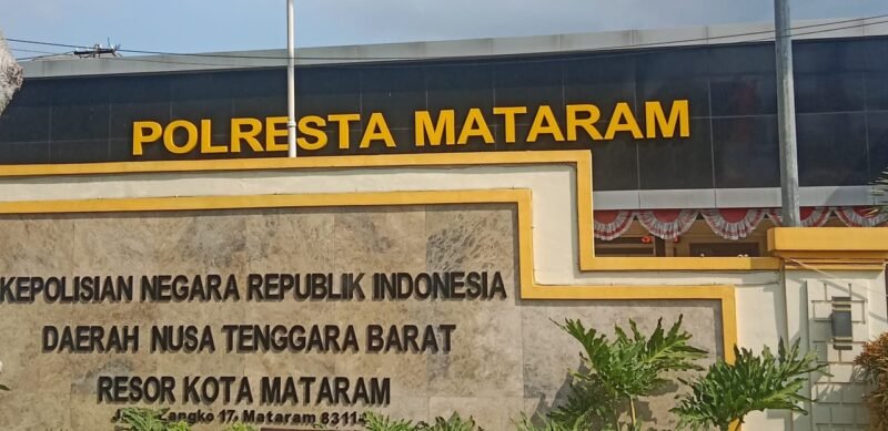 Kepolisian Resor Kota Mataram (Polresta Mataram). Foto : Dok. Istimewa 