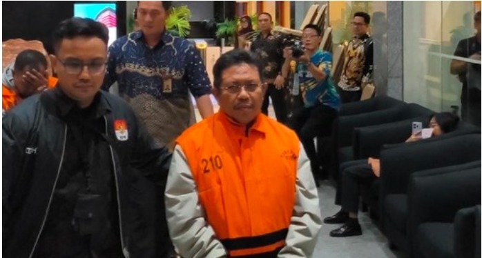 mantan Bupati Lalu Ahmad Zaini ditangkap KPK. Foto : Dok. Detik.com