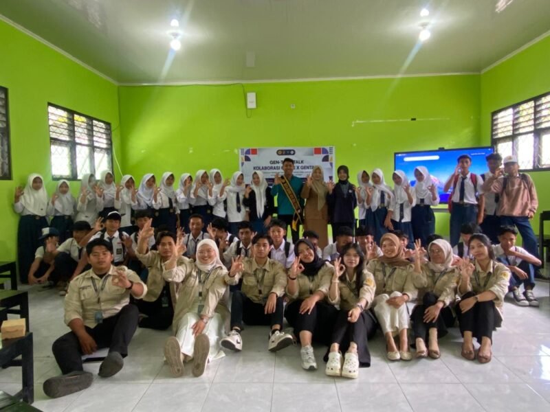 KKN-PMD Unram Desa Jenggik Utara gandeng GenRe Lombok Timur dan Gentara gelar sosialisasi dengan tema: “Jadilah Generasi Emas: Tolak Nikah Dini, Lawan Radikalisme, Raih Masa Depan!”,, Selasa (21/7/2026). Foto : Dok. Istimewa