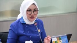 Pasca-Kebakaran Desa Adat Sade, Evi Apita Maya Tekankan Pemulihan Ekosistem Ekonomi Lokal. Foto: Dok. Istimewa