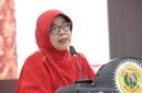 Prof. Dr. Hj. Rodliyah, S.H., M.H. pada Pidato Paripurna (Valedictory Lecture) bertajuk “Masa Depan Hukum Pidana dalam Penanggulangan Kekerasan Terhadap Perempuan” pada Kamis, 27 Agustus 2026, di Ruang Sidang Utama (Aula Prof. Zainal Asikin), Lantai 3 Gedung A FHISIP Unram. Foto: Baiq Nurul/Sorot Kamera