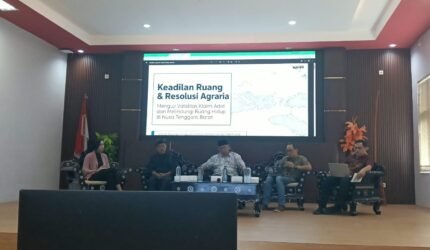 Diskusi Sorot Kamera FHISIP Unram WALHI Tegaskan Pengakuan Masyarakat Hukum Adat Harus Memenuhi Syarat Konstitutif dan Ekologis