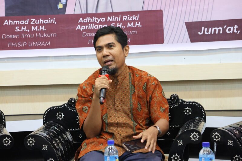 Dr. M. Firmansyah, M.Si., S.E. (Dosen Ekonomi Universitas Mataram). Foto: Dok. Istimewa  