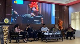 Dr. Fatahullah, S.H., M.H., dalam diskusi Sorot Kamera (Kampus Merah)) kolaborasi dengan BEM FHISIP Universitas Mataram (Unram) bertajuk 